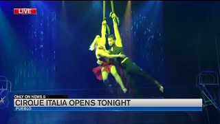 Cirque Italia water circus opens tonight at State Fairgrounds [upl. by Engdahl867]