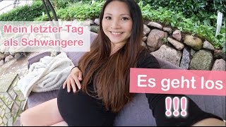 ES GEHT LOS LETZTE STUNDEN ALS SCHWANGERE 40 SSW  MEIN GEBURTSTAG VLOG  Mamiseelen [upl. by Ynaffik]