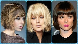 20 frisurideen für kurzhaar bob mit pony für damen [upl. by Irene]