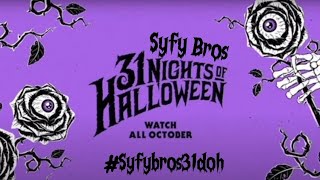 Syfy Bros 31 Days of Halloween 2024 Teaser [upl. by Audre]