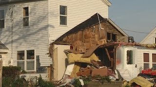 School bus crashes into Pendleton home [upl. by Nolrac974]