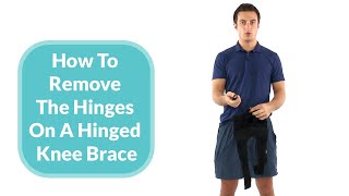 Hinged Knee Brace Application Instructions [upl. by Dahlia]