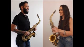 Vivo por ella sax cover Graziatto feat Tamara Kreimer [upl. by Farleigh]