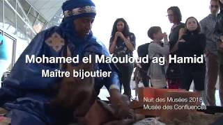 Fabrication de bijoux touareg par Mohamed el Maouloud ag Hamid Filmé par Alexandre Bonche [upl. by Uhn610]