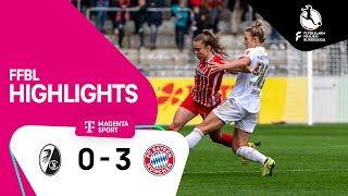 SC Freiburg  FC Bayern München  Highlights FLYERALARM FrauenBundesliga 2223 [upl. by Lutim]