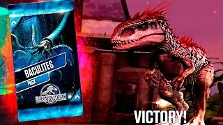 BACULITES PACK  Jurassic World The Game  Gameplay HD [upl. by Assenar]