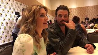 Mädchen Amick amp Skeet Ulrich  Riverdale  SDCC 2018 [upl. by Trutko]