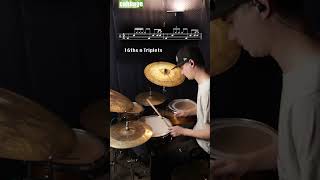 🍉drums beats drumbeats drummer drumfill transcription cymbals meinl istanbulagop grooves [upl. by Thorrlow]