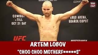 Artem Lobov quotChoo Choo Motherfckersquot UFC Gdansk Official weigh ins [upl. by Card]