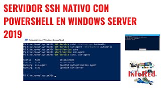 Cómo Configurar un Servidor SSH Nativo con PowerShell en Windows Server 2019 [upl. by Werner786]