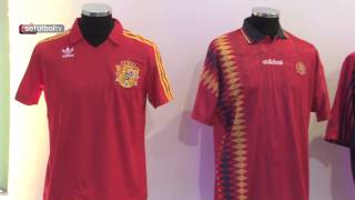 Repasamos las camisetas de la Selección española con Adidas [upl. by Yetti]