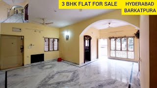 HYDERABAD BARKATPURA 3 BHK FLAT FOR SALE [upl. by Zeralda66]