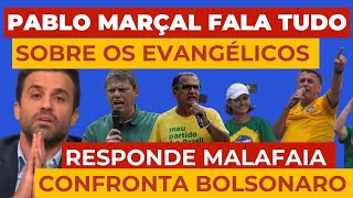 PABLO MARÇAL RESPONDE SOBRE A SUA RELAÇÃO COM O PUBLICO EVANGÉLICO E CONFRONTA MALAFAIA E BOLSONARO [upl. by Mulcahy]