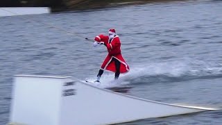 Wakeboard Action meets Christmas Market NORTH BOUND Aurich Beach amp Wake Wakeboardpark Wasserski [upl. by Cookie928]