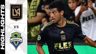 HIGHLIGHTS LAFC vs Seattle Sounders FC  July 29 2022 [upl. by Yerocaj]