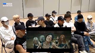 Seventeen reacting to Bibi  Vengeance performance [upl. by Elo969]