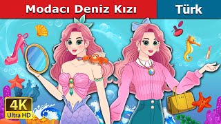 Modacı Deniz Kızı  The Fashionista Mermaid in Turkish  TürkiyeFairyTales [upl. by Blood294]