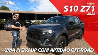 Nova Chevrolet S10 Z71 2022  Uma Pickup Com Aptidão Off Road e Mecânica Diesel [upl. by Petulah]