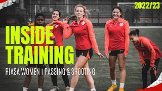 Inside Training  RIASA Women  Passing Movement amp Shooting Drills 🎯 [upl. by Anitnamaid]