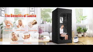 XVcak Portable Steam Sauna [upl. by Langelo]