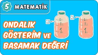 Ondalık Gösterim ve Basamak Değeri  5 Sınıf Matematik evokul Kampı [upl. by Adiaj]