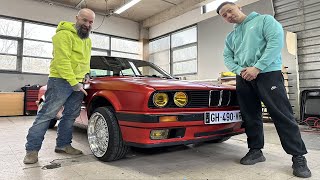 ON VOUS OFFRE CETTE BMW E30  😈🎁🤌🏻 feat Fockeur [upl. by Acirret]