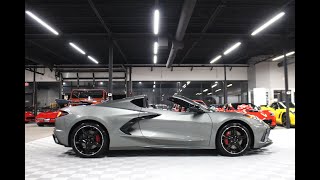 2022 Corvette C8 Stingray Z51 Package Rare Hypersonic Gray Metallic paint Only 102 miles [upl. by Brenza850]