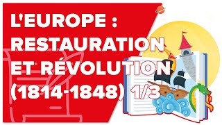 PREMIERES  LA RESTAURATION ET LA MONARCHIE DE JUILLET EN FRANCE 18141848 [upl. by Kimbell249]