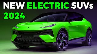 10 NEW Electric SUVs That Are Coming in 2024 [upl. by Osugi723]