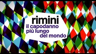 Rimini  Il capodanno più lungo del mondo 2017 [upl. by Itoyj]