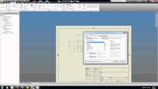 Basic Drafting in Inventor [upl. by Aihsemat]