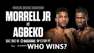 David Morrell Vs Sena Agbeko Full Fight Breakdown  Prediction Best Pick [upl. by Darooge935]