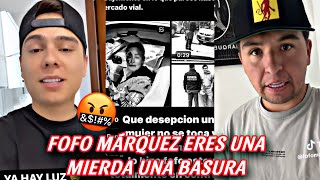 MANUEL RIVERA 11 ENOJADO LE TIRA A FOFO MÁRQUEZ POR AVER GOLP3ADO A UNA SEÑORA [upl. by Tilney]