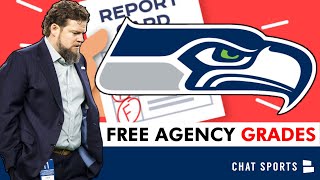 NFL Free Agency Grades For The Seattle Seahawks Grading The 13 Players Signed This Offseason So Far [upl. by Salokkin270]