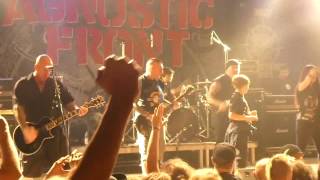 AGNOSTIC FRONT Gotta Go 25 1 2017 München Backstage [upl. by Iuqcaj]