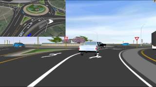 VDOT Interstate 81 exit 150 animation [upl. by Kimber]