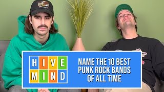 Guessing The 10 Best Punk Rock Bands of All Time [upl. by Leacim891]