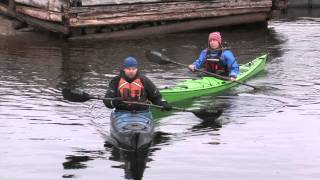 Master the Stern Tap to Keep a Kayak Straight in Strong Winds  Adventure Kayak  Rapid Media [upl. by Noreh]