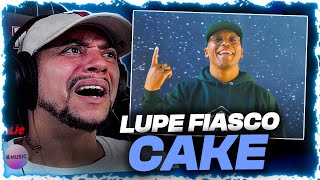 TOP 3 LYRICALLY ALL TIME AND HE AINT 3 Lupe Fiasco  Cake LIVE REACTION [upl. by Dnalel]