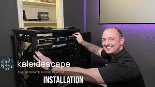 Kaleidescape  Install Walkthrough in 724 Atmos Home Theater w DEMO [upl. by Yelrac]