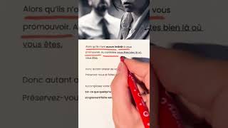 Au travail vous devez toujours faire semblant de ne pas avoir compristravailrelationpsychologie [upl. by Nere]