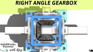 New Four Way Bevel Gear Box  Check Out The Link In Description animation designwithajay [upl. by Ai]