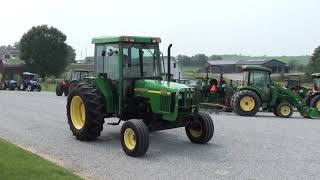 1998 John Deere 5410 Tractor w Cab No Tier IV Emissions [upl. by Parrisch321]