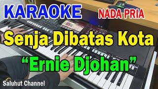 SENJA DIBATAS KOTA ll KARAOKE NOSTALGIA ll ERNIE DJOHAN ll THE MUPPET ll NADA PRIA EDO [upl. by Pascha]