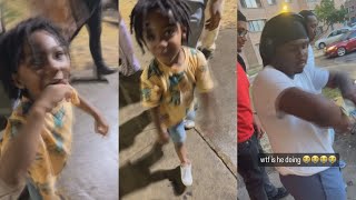 Lil Reese Comes To O’ Block To See Shoebox Baby And Talks Smack To Kid 😂😂😂 [upl. by Jenne]