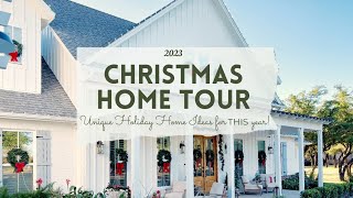 Christmas Home Tour 2023  Unique Festive Ideas for THIS Christmas [upl. by Scever]