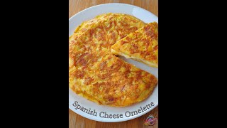 Spanish Omelette  Spanish Cheese Omelette  Best Omelette Recipe  Worlds Famous Omelette shorts [upl. by Genaro]