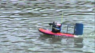 Fast Homemade rc airboat [upl. by Kyre963]