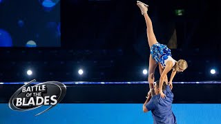 Violetta Afanasieva and Anthony Stewart perform to ‘Cheap Thrills’  Battle of the Blades [upl. by Orelle]