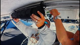 BOAT SOUND SYSTEM INSTALLATION ECOXGREAR SOUNDEXTREME SEB 26 SOUND BAR [upl. by Docile]